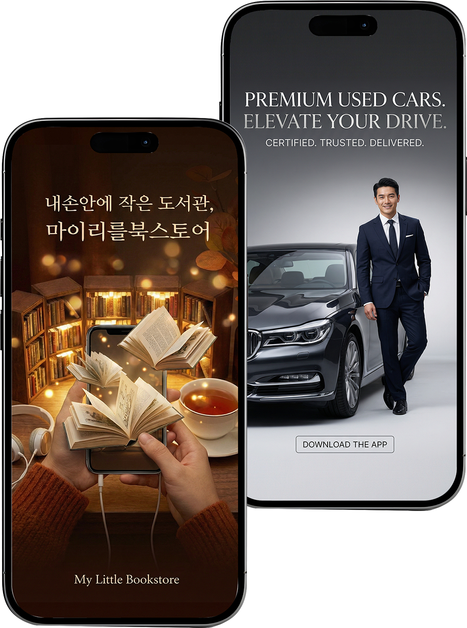 스플래시 배너 노출 화면